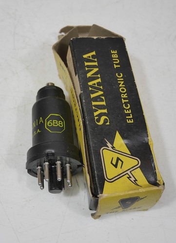Tube valve lampe sylvania 6b8 - valve,