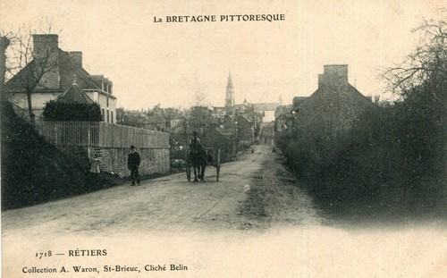 Carte retiers arrivée - l'arrivée, de