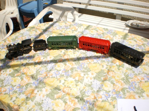 Vintage ancien train - , fonte