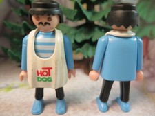 vendeur de hot dog sandwich triporteur avec tablier PLAYMOBIL 3848 7781 zoo parc