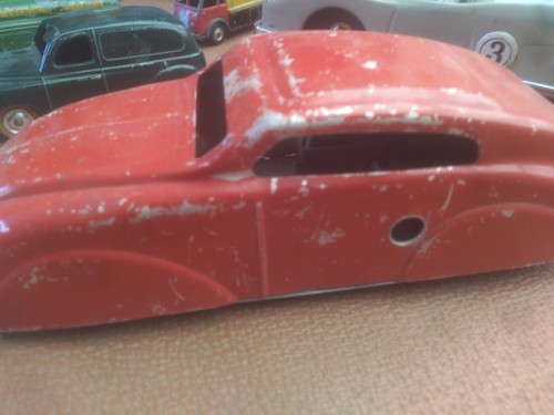 Ancienne voiture tole 17cm - ancienne,
