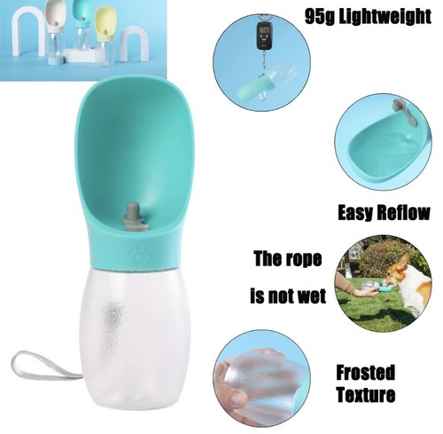 Gourde chien portable 300ml - chien,