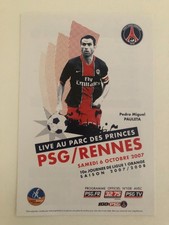 programme - PSG / RENNES SAISON 2007/2008 PAULETA