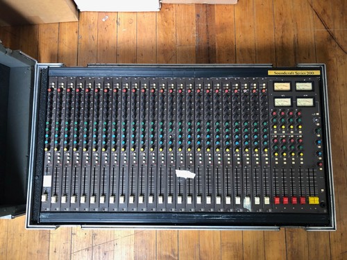 Soundcraft series 200 - soundcraft, vintage
