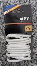 MSV 143579 Lot de 12 Anneaux pour Rideau Douche Plastique + Polypropylène... 