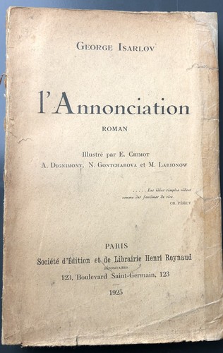1925 envoi george isarlov - george,