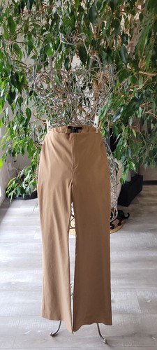 Pantalon stretch beige - pantalon,