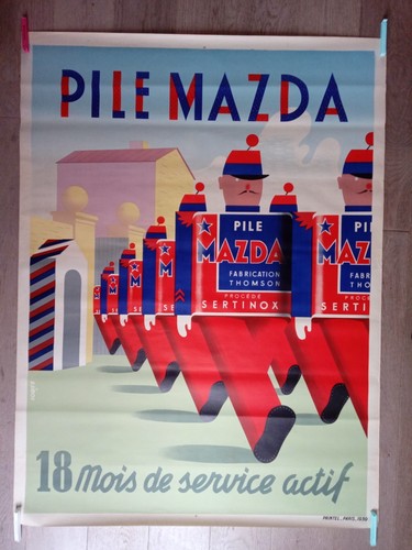 Affiche publicitaire original - publicitaire,