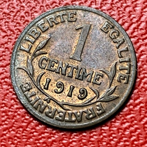 4229 rare 1 centime 1919 - centime,