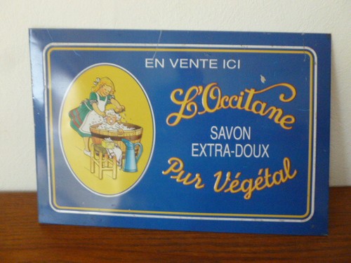 Plaque tole publiciataire