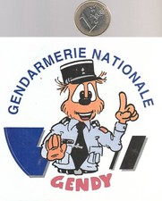 Autocollant. Militaire