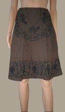 * COTELAC *- Jupe marron Taille 2