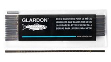 12 lames Glardon Vallorbe scie bocfil horloger modélisme bijoutier N°8 Swiss