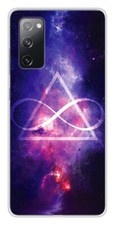 Coque en silicone imprimée compatible Samsung Galaxy S20 FE Infinite Triangle