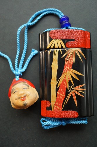 Inro sagemono medicine box - sagemono, medicine-box