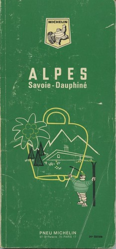 Guide michelin alpes - ,