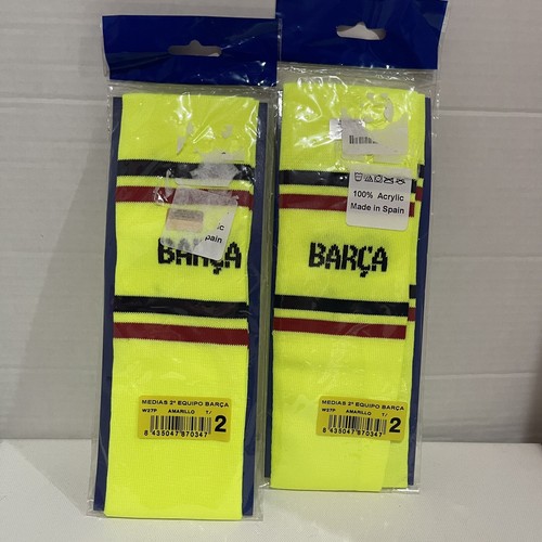 Barca soccer socks pairs nwt - barca,