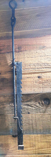 Ancienne cremaillere cheminee - cremaillere,