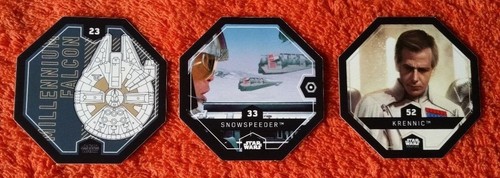 Lot jetons star - 3,