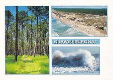 Carte postale postcard 10x15cm EURONAT GRAYAN GIRONDE naturiste nudiste écrite