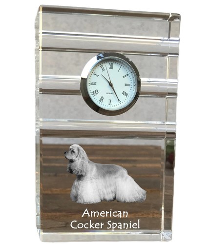 Cocker américain horloge - cocker, à