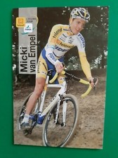 CYCLISME carte cycliste MICKI VAN EMPEL équipe TELENET FIDEA 2010