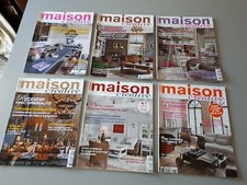 6 Magazines : la maison créative n° 51, 53, 54, 56, 59, 63