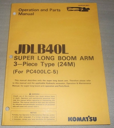 Komatsu jdlb40l long boom bras - jdlb40l,