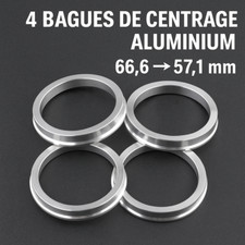?4x Bagues de centrage 66.6 - 57.1 Pneu jante Roue Pour VW AUDI MERCEDES?