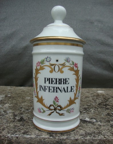 Pot pharmacie porcelaine - pharmacie,