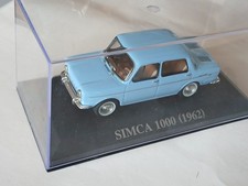 Simca 1000 1962 1/43 Bleu