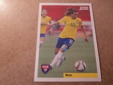 MARTA (BRAZIL, FC ROSENGARD), RARE FOOTBALL ROOKIE CARD SO FOOT #JT29