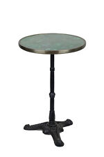 TABLE BISTROT EN GRANIT VERT