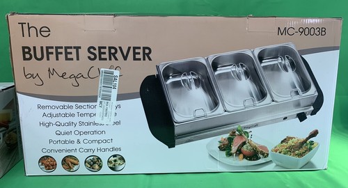 Buffet server tray stainless - buffet,