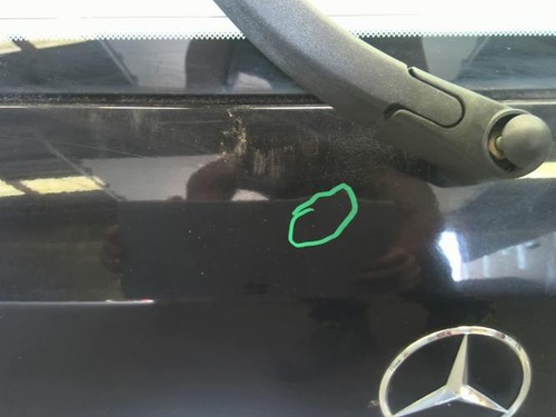 Malle hayon arriere - arriere, mercedes