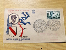ENVELOPPE 1er JOUR ( FDC ) MARECHAL LECLERC 1954