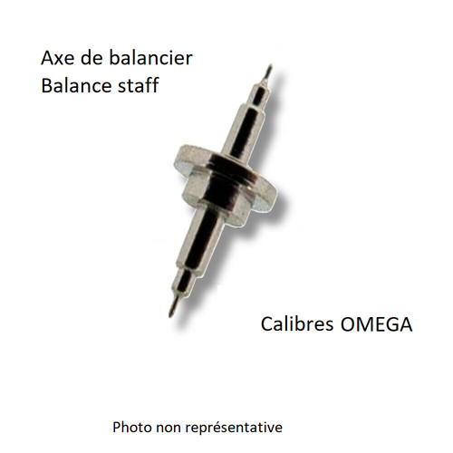 Axe balancier pour calibre - axe,