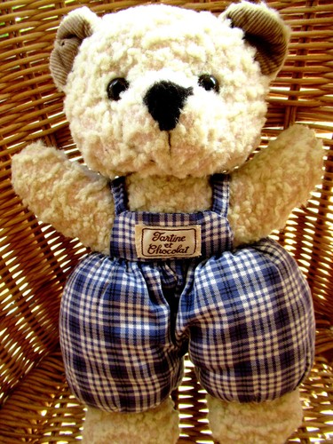 Doudou peluche ours - doudou,