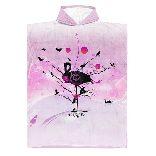 Poncho bain bébé flamand - bain,