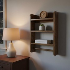 Présentoir Mural En Bois