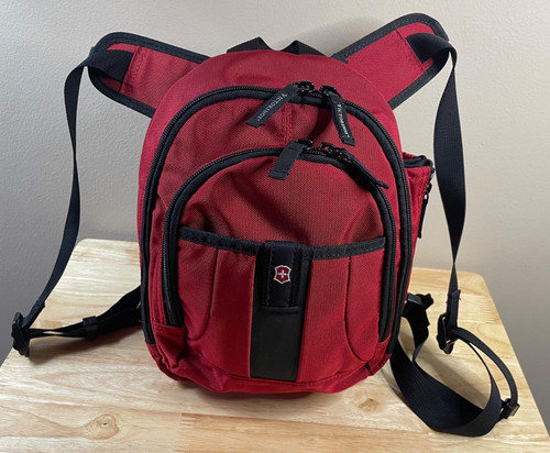 Victorinox red mini backpack - victorinox,