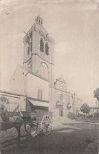 78 HOUILLES EGLISE - CHARRETTE - 80884