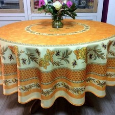 Nappe ronde 1m80 tournesol