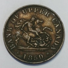 1850 Copper Bank Of Upper