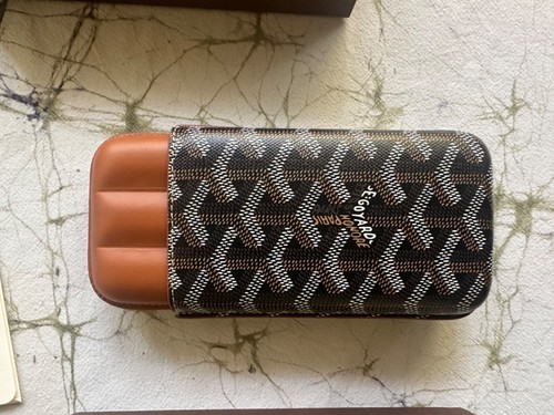 étui cigares goyard - étui,
