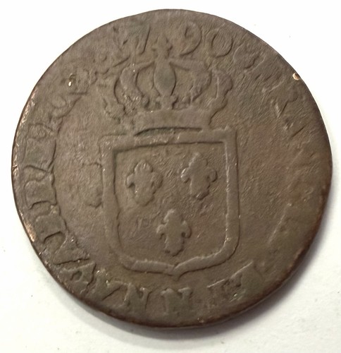 Pièce sol 1790 - n, france