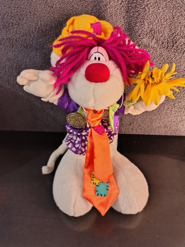 Peluche des 10ans diddl clown - peluche,