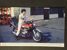 SUZUKI GT 750 Moto photo document cutout 