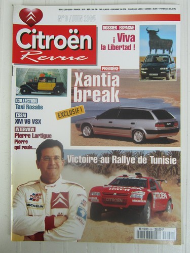 Citroën revue xantia - n°, 9