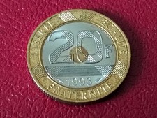 France monnaie 20 francs 1993